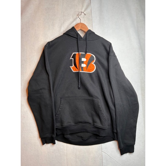 Aisdlin Other - Aisdlin Cincinnati Bengals Hoodie Mens Black Embroidered Logo Pullover hoodie‎